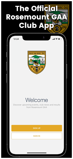 Android application Rosemount GAA screenshort