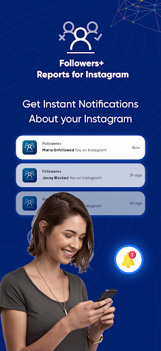 Android application Followers+ Reports for Insta screenshort