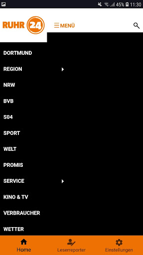 RUHR24.de Screen 2