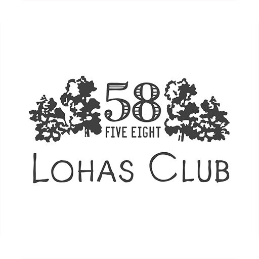 58 LOHAS CLUB（ﾌｧｲﾌﾞｴｲﾄﾛﾊｽｸﾗﾌﾞ） logo