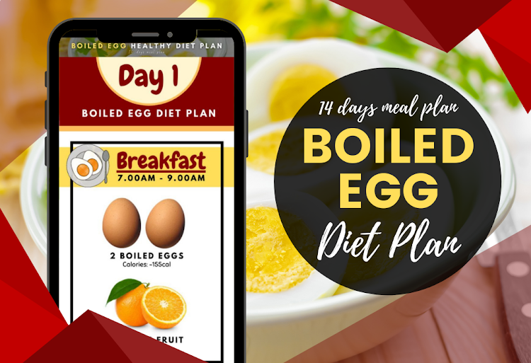 Boiled Egg Healthy Diet Plan - 16.0.0 - (Android)