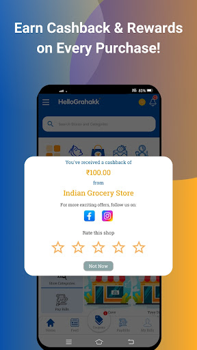 Android application Hello Grahakk screenshort