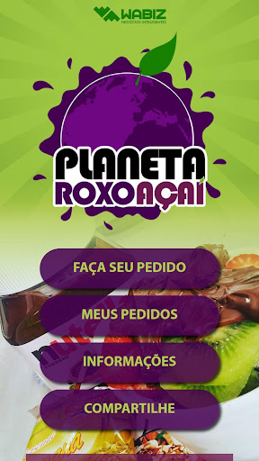 Android application Planeta Roxo Açaí screenshort