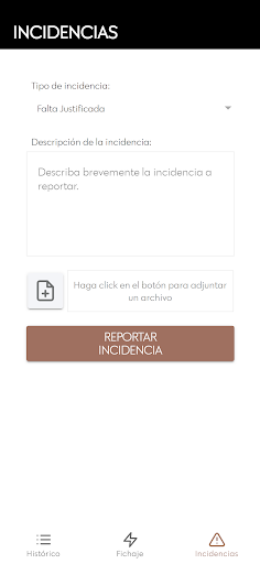 RegistrApp PRADOREY Screen 2