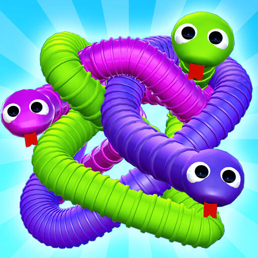 Tangled Snakes Puzzle Game  Icon