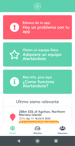 Alertándote Clientes Screen 2