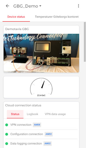 CloudVPN B.E. Screen 2