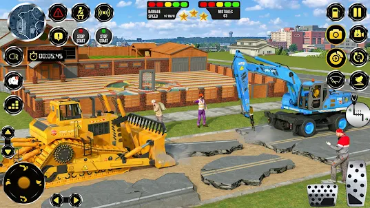Road Construction Truck Game