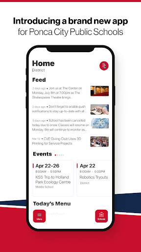 Android application Ponca City Public Schools, OK screenshort