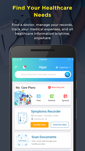 Android application HiPAI screenshort