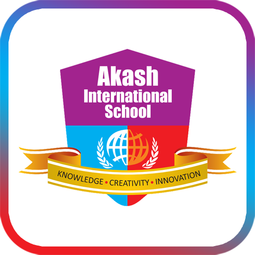 Akash International School logo