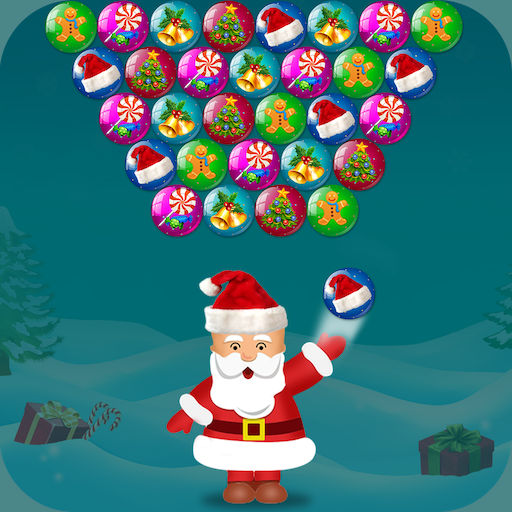 Bubble Charms Xmas - Jogo Gratuito Online