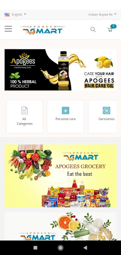 Android application Apogeesmart screenshort