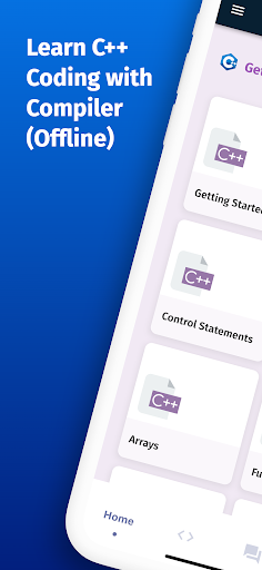 Android application Learn C++ Coding Offline 2022 screenshort