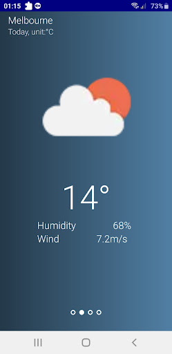 Weather Screen 2