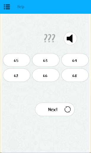 Numbering - Practice of Englis Screen 3