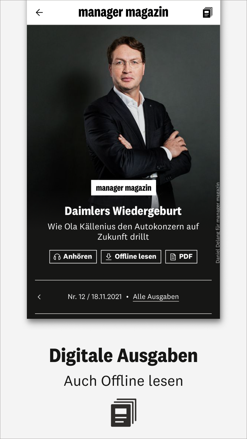 Android application manager - Nachrichten screenshort