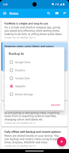 FairNote - Fast Notepad Notes Screenshot