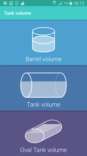 Tank volume