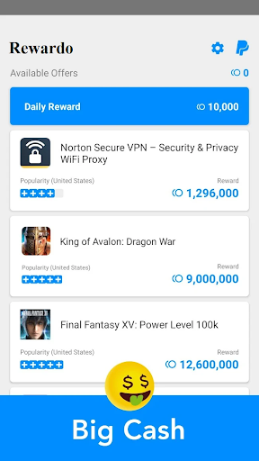 Rewardo - Free Cash App
