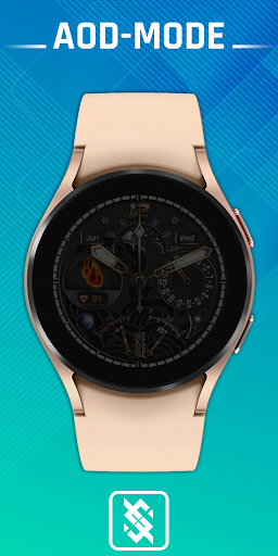 BFF3-Black Analog Pattern HUD Screen 2