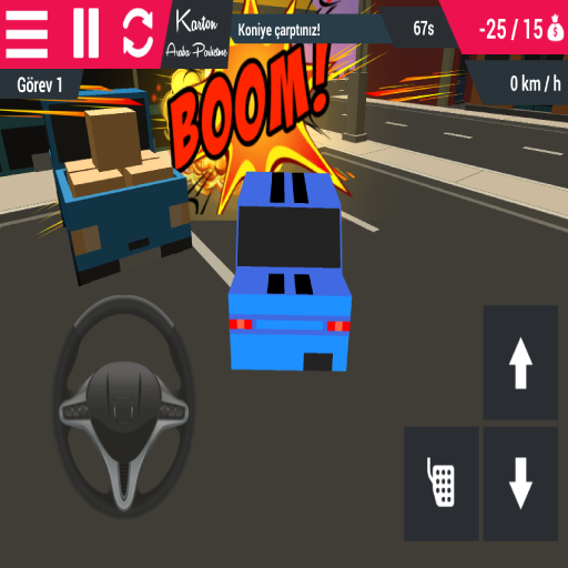 Cartoon Car Game logo