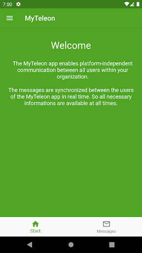 MyTeleon App Screen 2