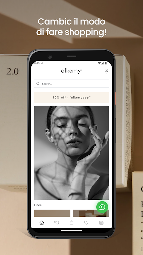 Android application alkemy screenshort