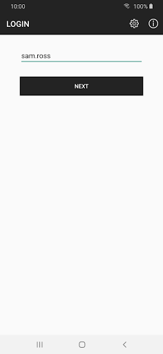 Android application AGCE Authorization APP screenshort