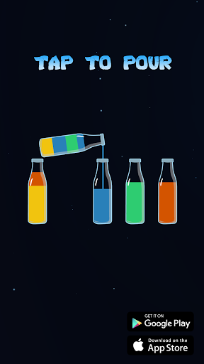 Android application Liquid Water Sort Puzzle screenshort