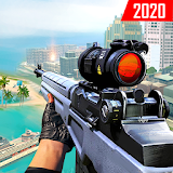 Real Sniper 3D FPS Shooting : Free Offline Games icon