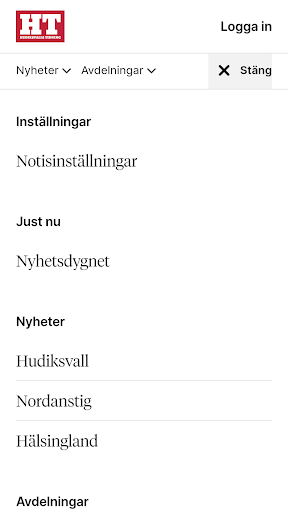 Hudiksvalls Tidning Screen 2