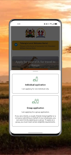 Kenya eTA Screen 2