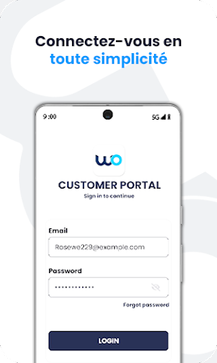 Android application WAF-OTC screenshort