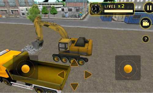 Real Heavy Excavator Crane For PC installation