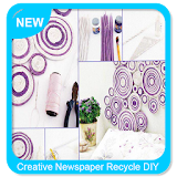 Creative Newspaper Recycle DIY Ideas icon