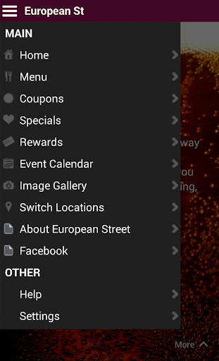 European Street Cafe Screen 2