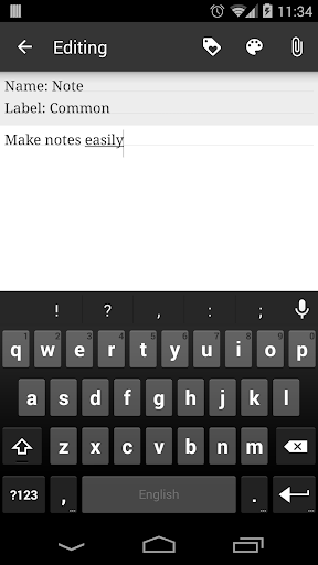 MobiNotes Screen 3