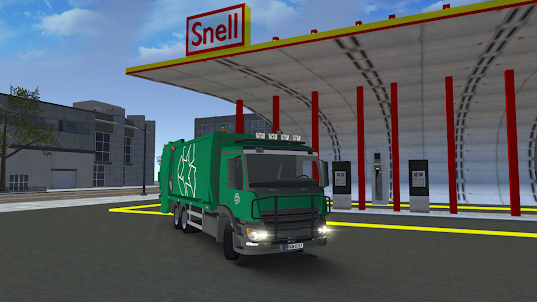 Garbage Truck Recyclng Sim 22