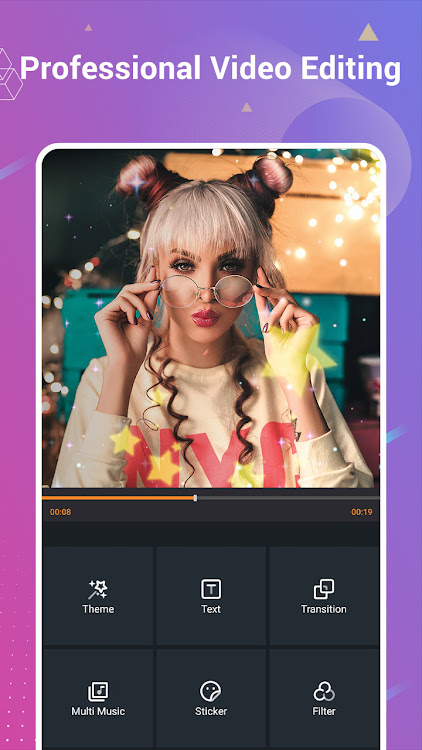 Video Editor with Song Clipvue - 3.5.8 - (Android)