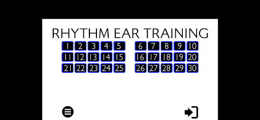 Android application Ear Training Rhythm PRO screenshort