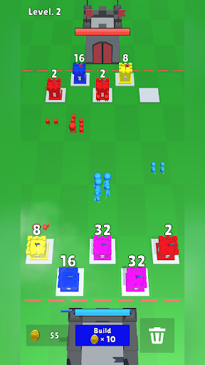 Merge Tower Battle Screen 2