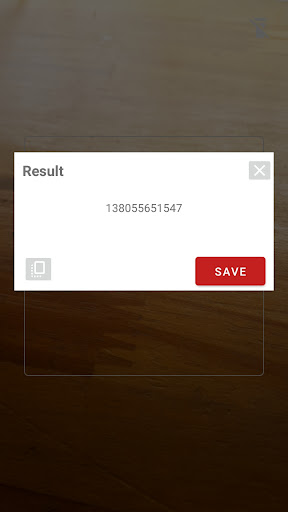 Android application QR Garage - Save your codes screenshort
