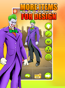 Create your own Joker villains