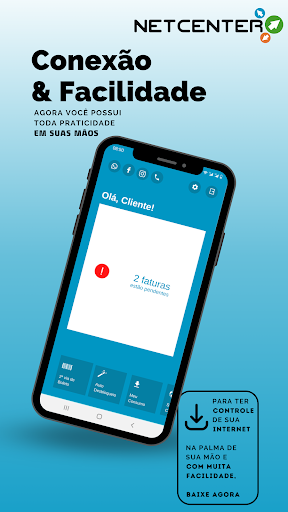 Android application NETCENTER screenshort
