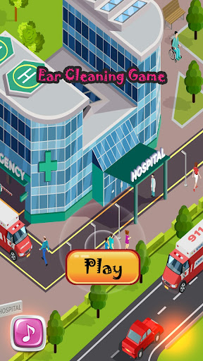 Android application Ear Cleaning Game screenshort