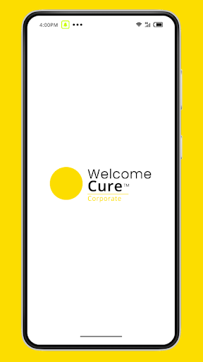 Android application Welcome Cure Holistic Health screenshort