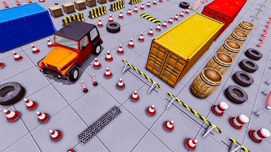 Jeep Car Parking Game 3D Sim