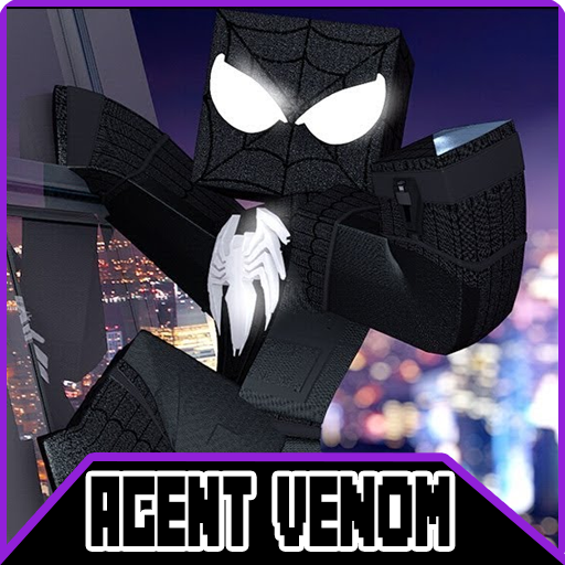 Agent Venom Skin Mod For MCPE