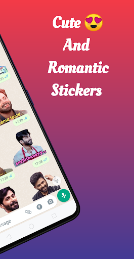 Ashwin Sivaangi Love Stickers Screen 2